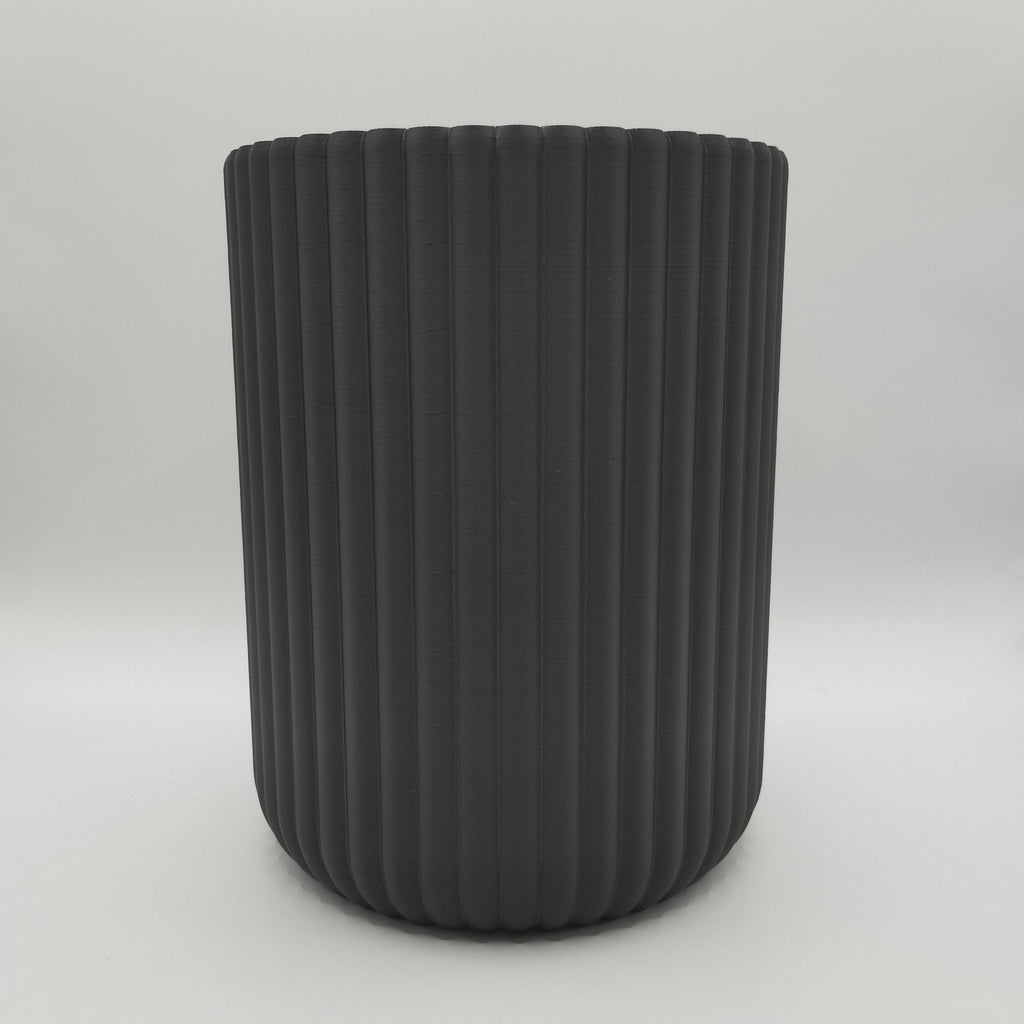 Ribbed Kitchen Utensil Holder – Stylish Form, Everyday Function