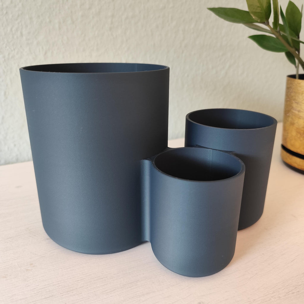 Modern 3-Set Kitchen Utensil Holder – Organized, Stylish, and Spacious