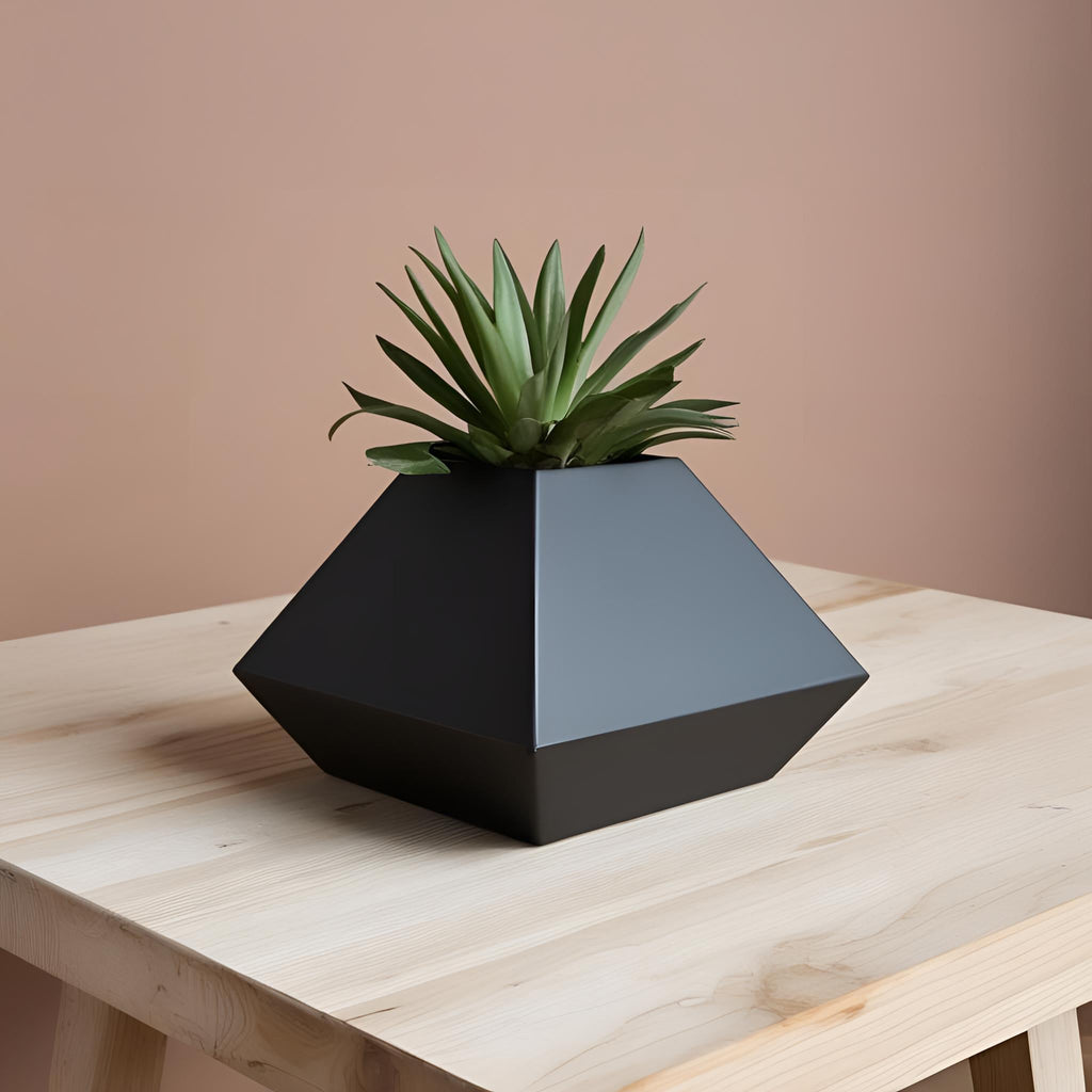 Modern Pyramid Planter – Minimalist Geometry for Greenery or Decor
