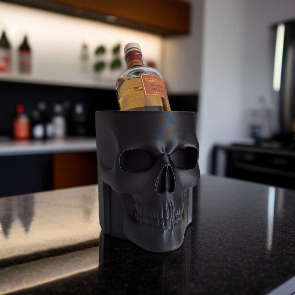 Minimalist Gothic Skull-Shaped Holder