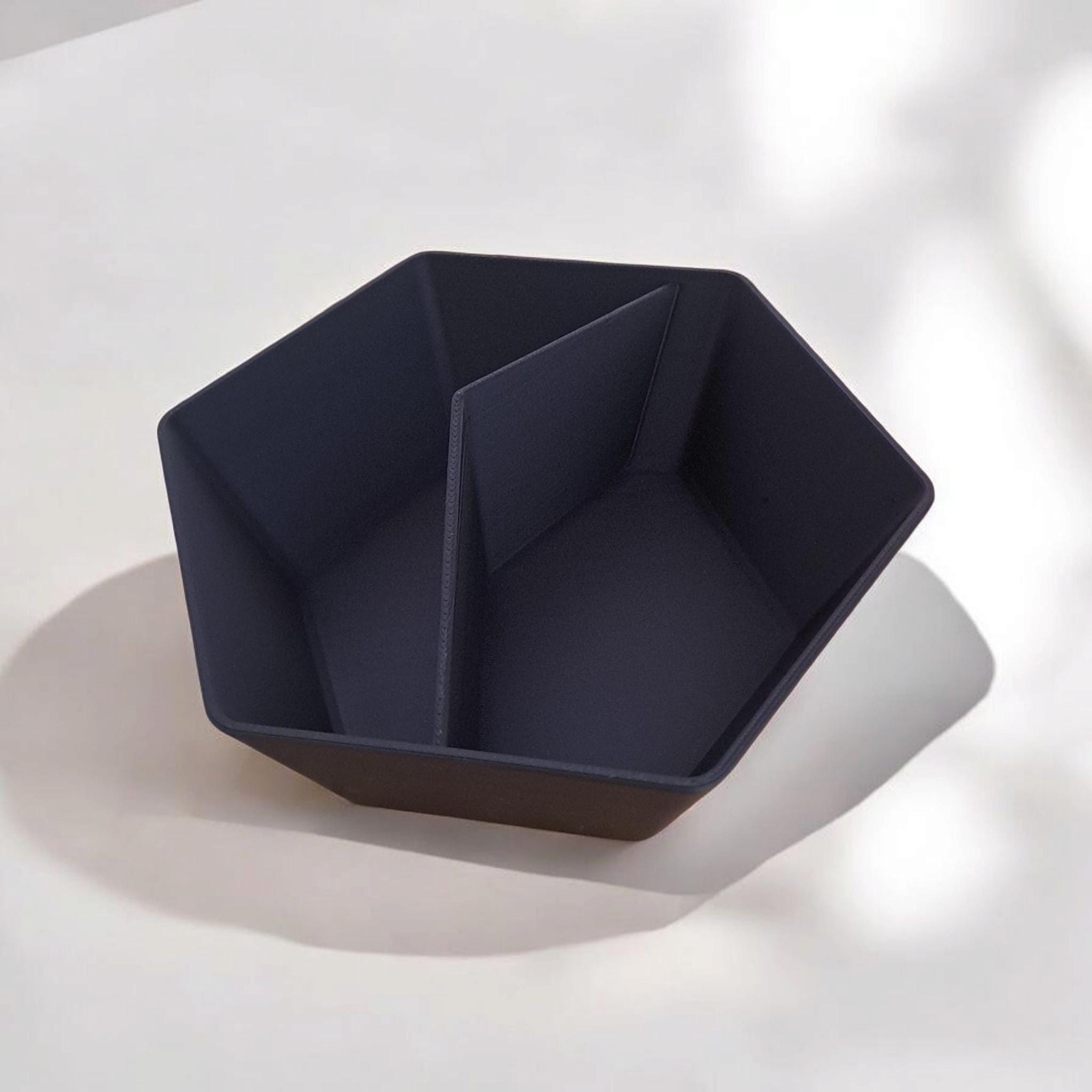 Minimalist Pistachio Bowl With Two Compartments – Stylish & Practical