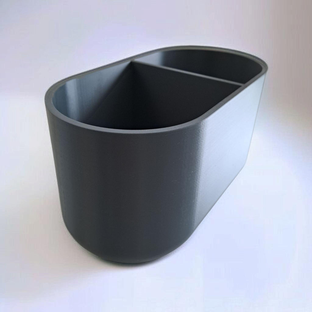 Modern Utensil Holder – Double-Compartment Design for Stylish Organisation