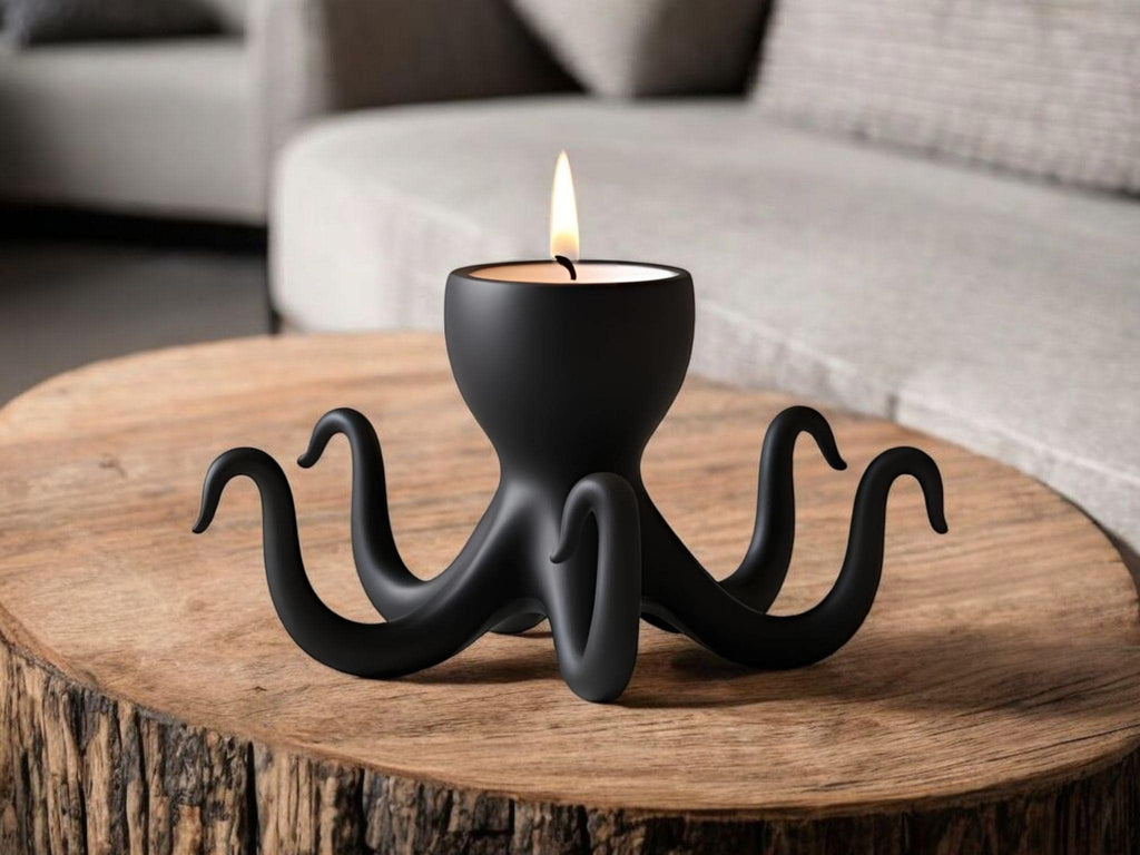 Octopus Tealight Holder: Modern Nautical Home Decor
