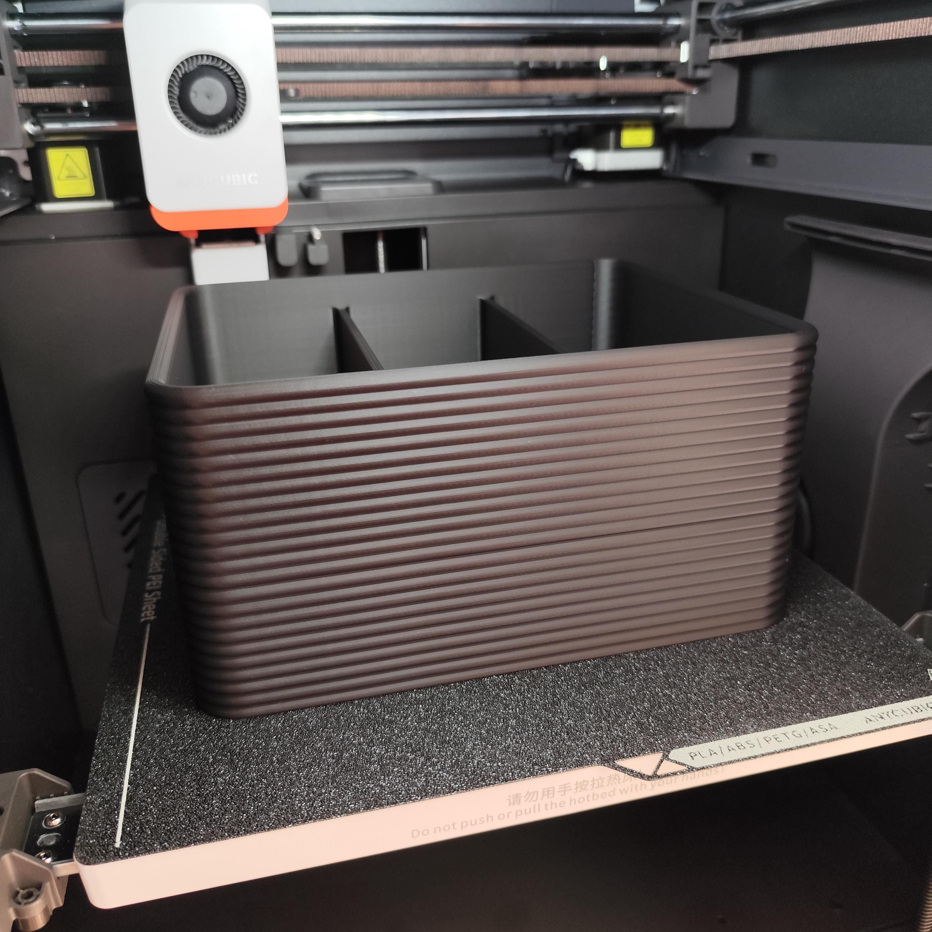 Ribbed Remote Control Holder – Modern Caddy for Everyday Essentials