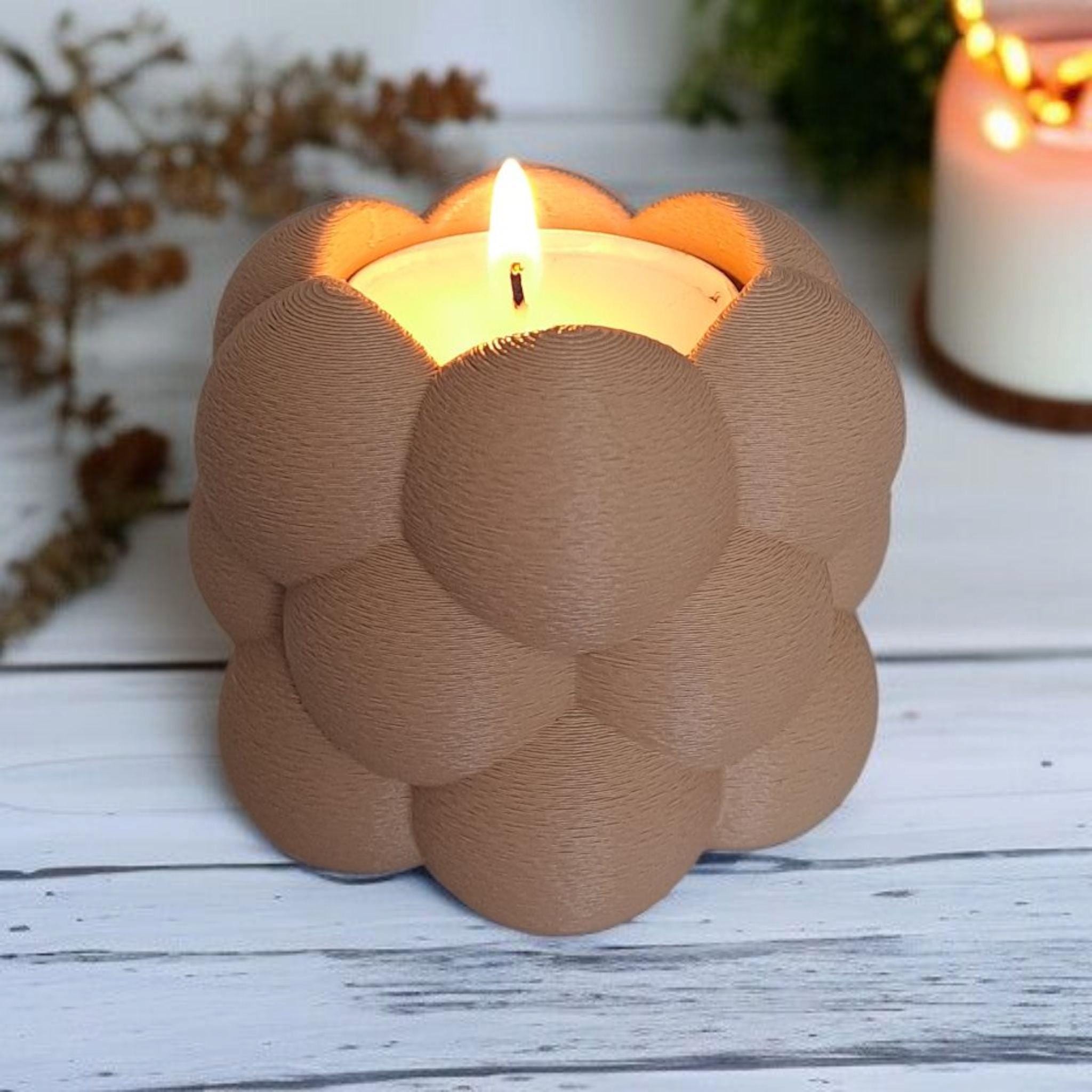 Big Bubbles Tealight Candle Holder Set