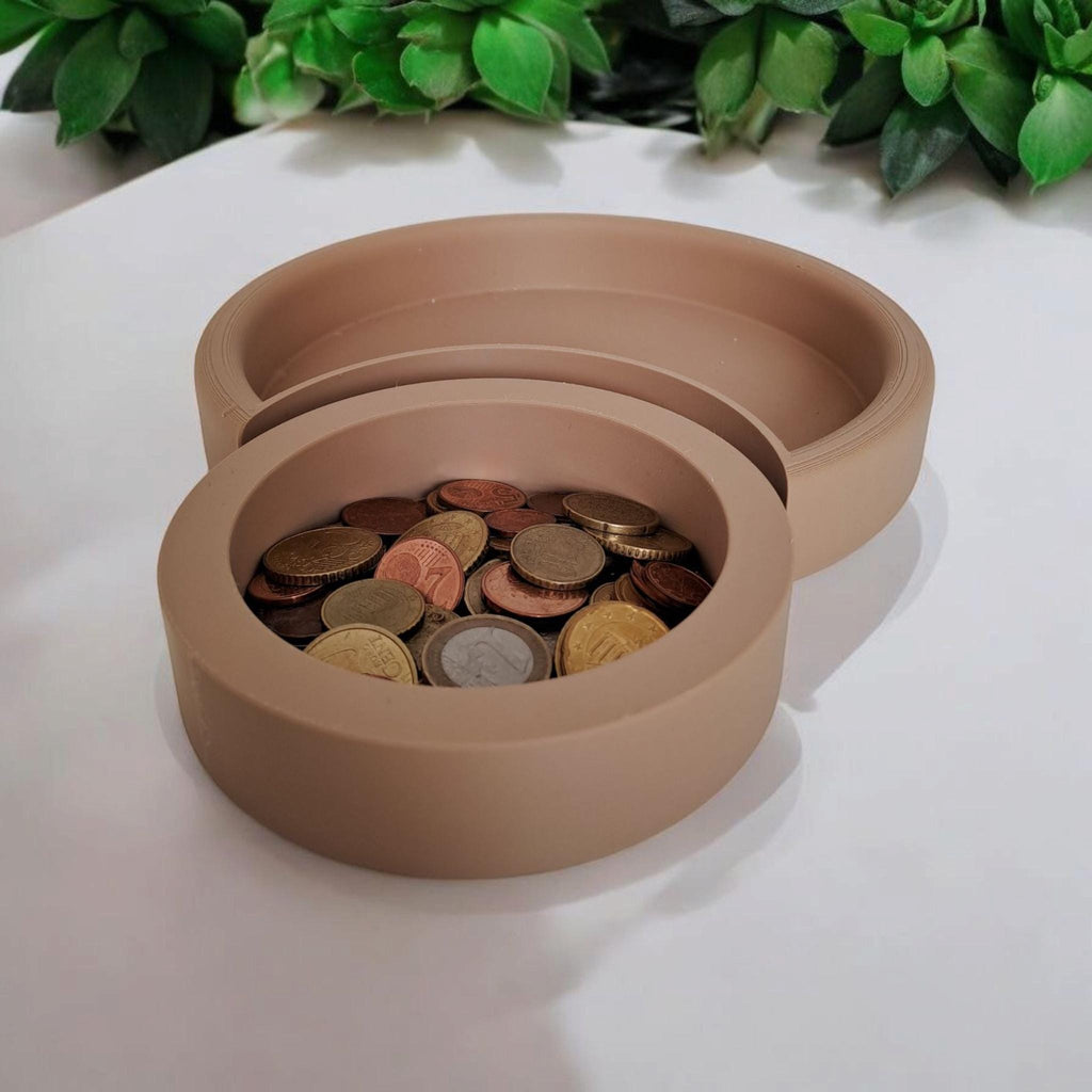 Two-Piece Crescent Moon Tray Set – Decorative & Functional