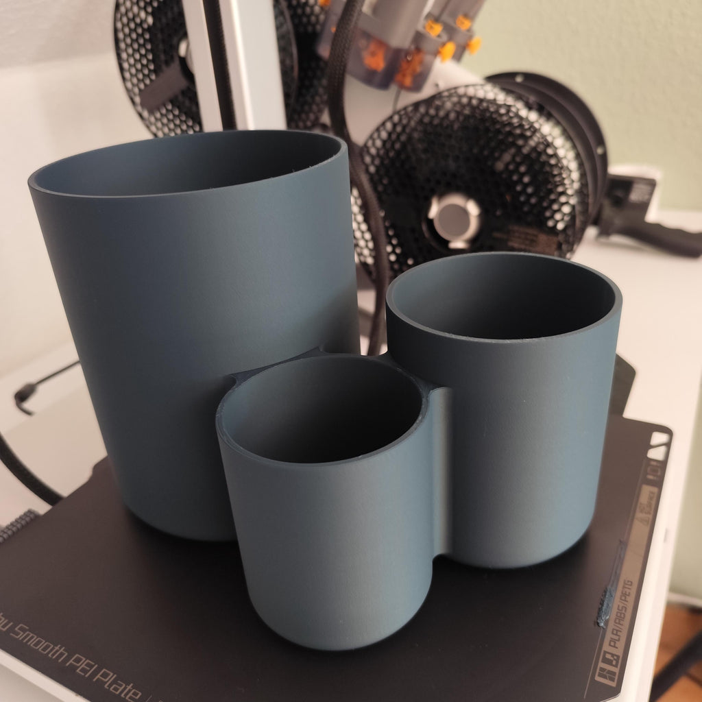 Modern 3-Set Kitchen Utensil Holder – Organized, Stylish, and Spacious