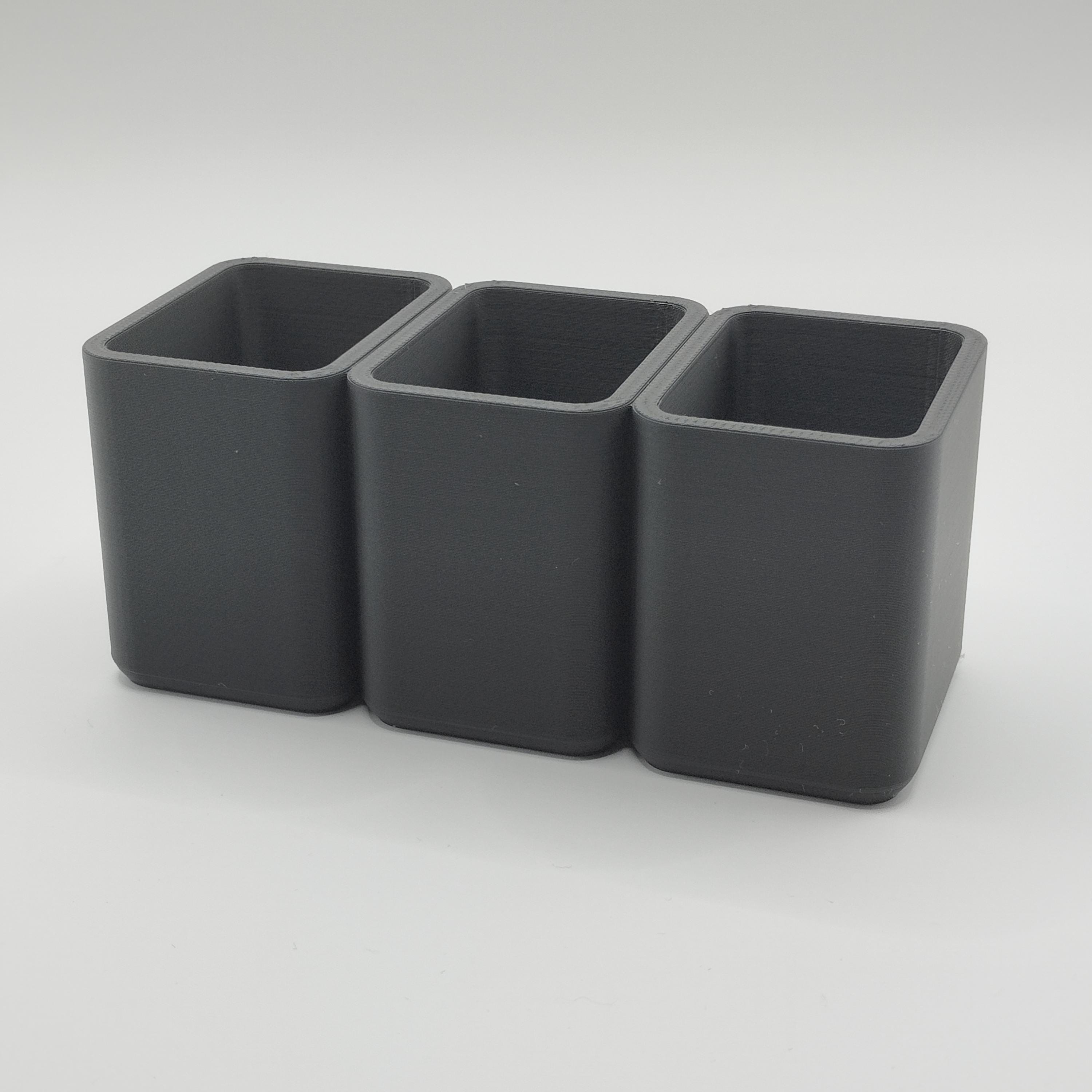 Modern Cutlery Holder – Three Compartments, Endless Style