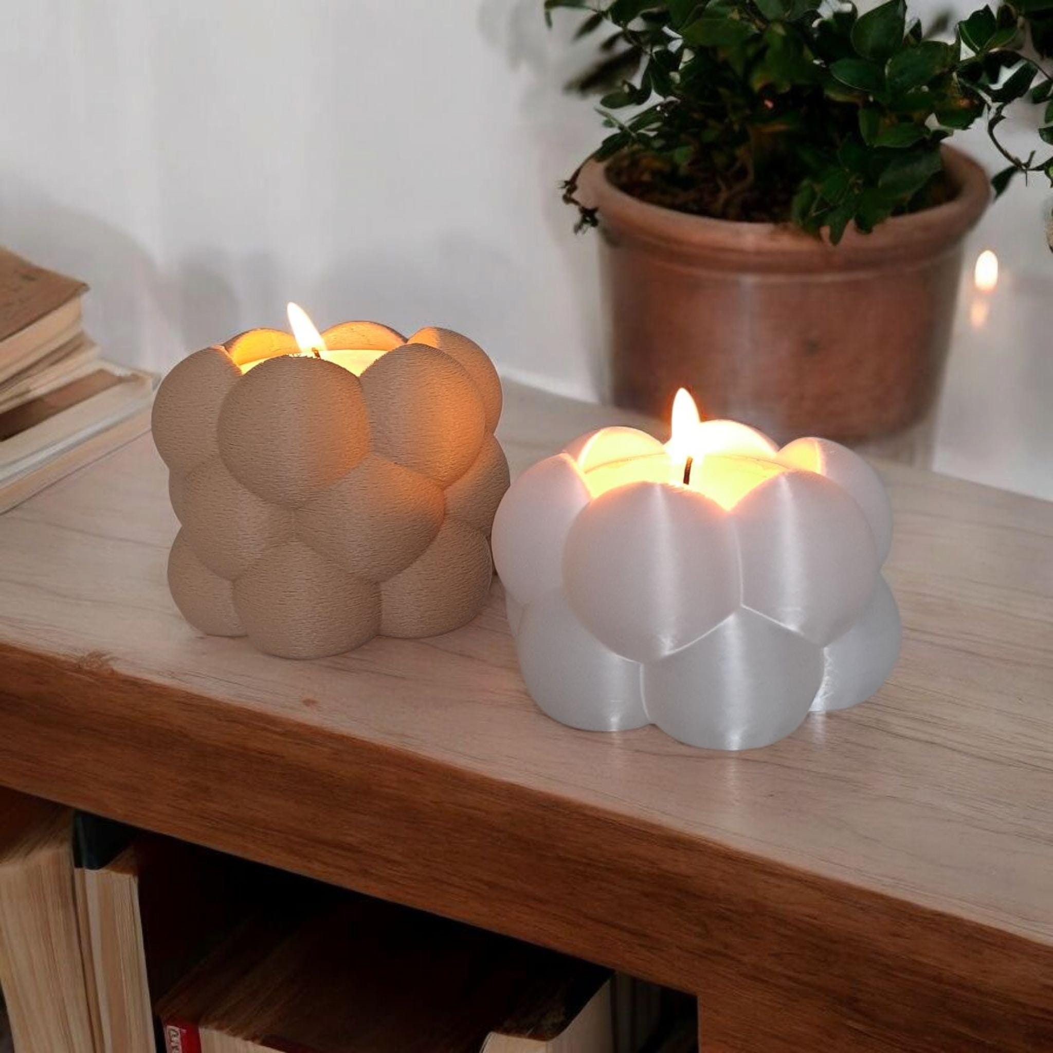 Big Bubbles Tealight Candle Holder Set