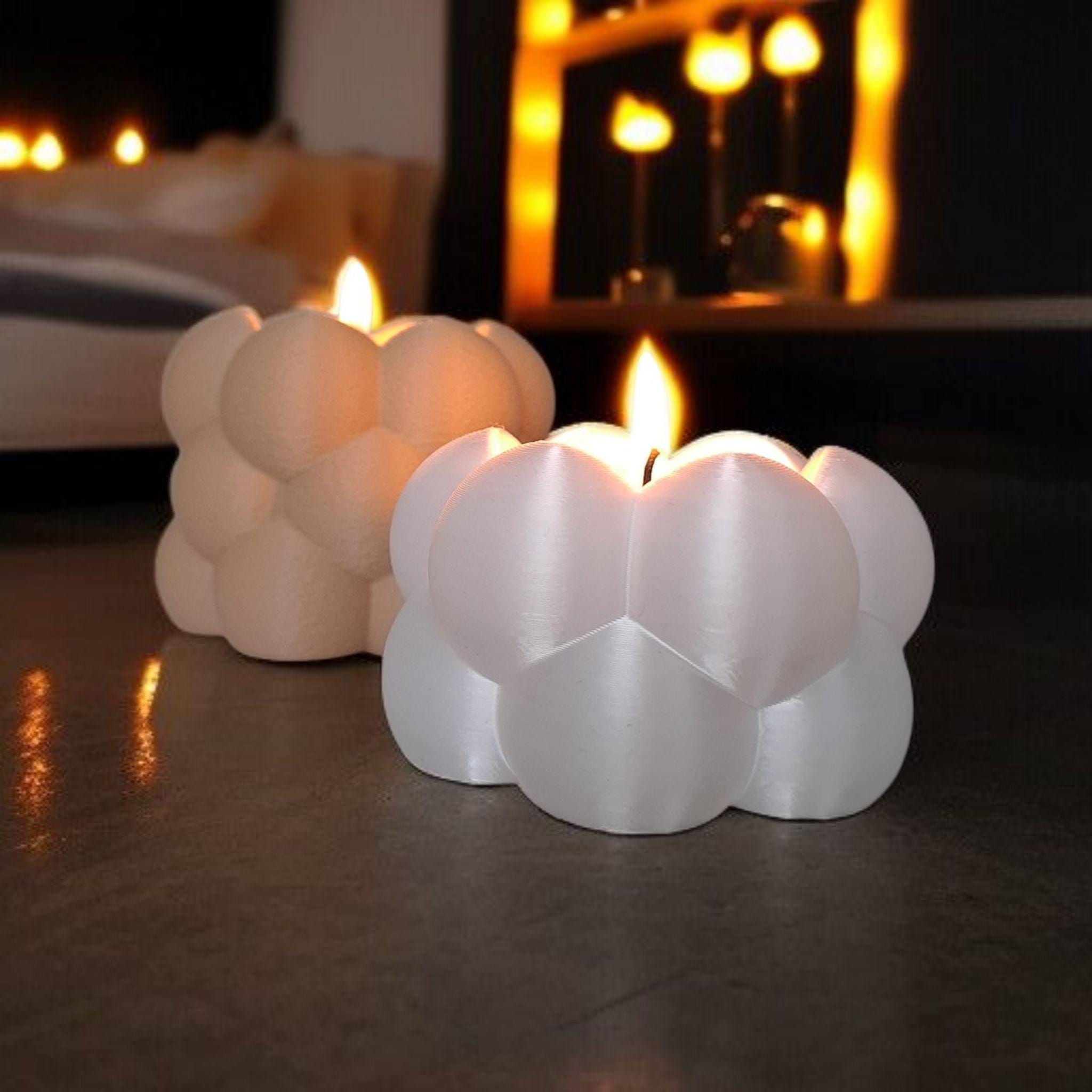 Big Bubbles Tealight Candle Holder Set
