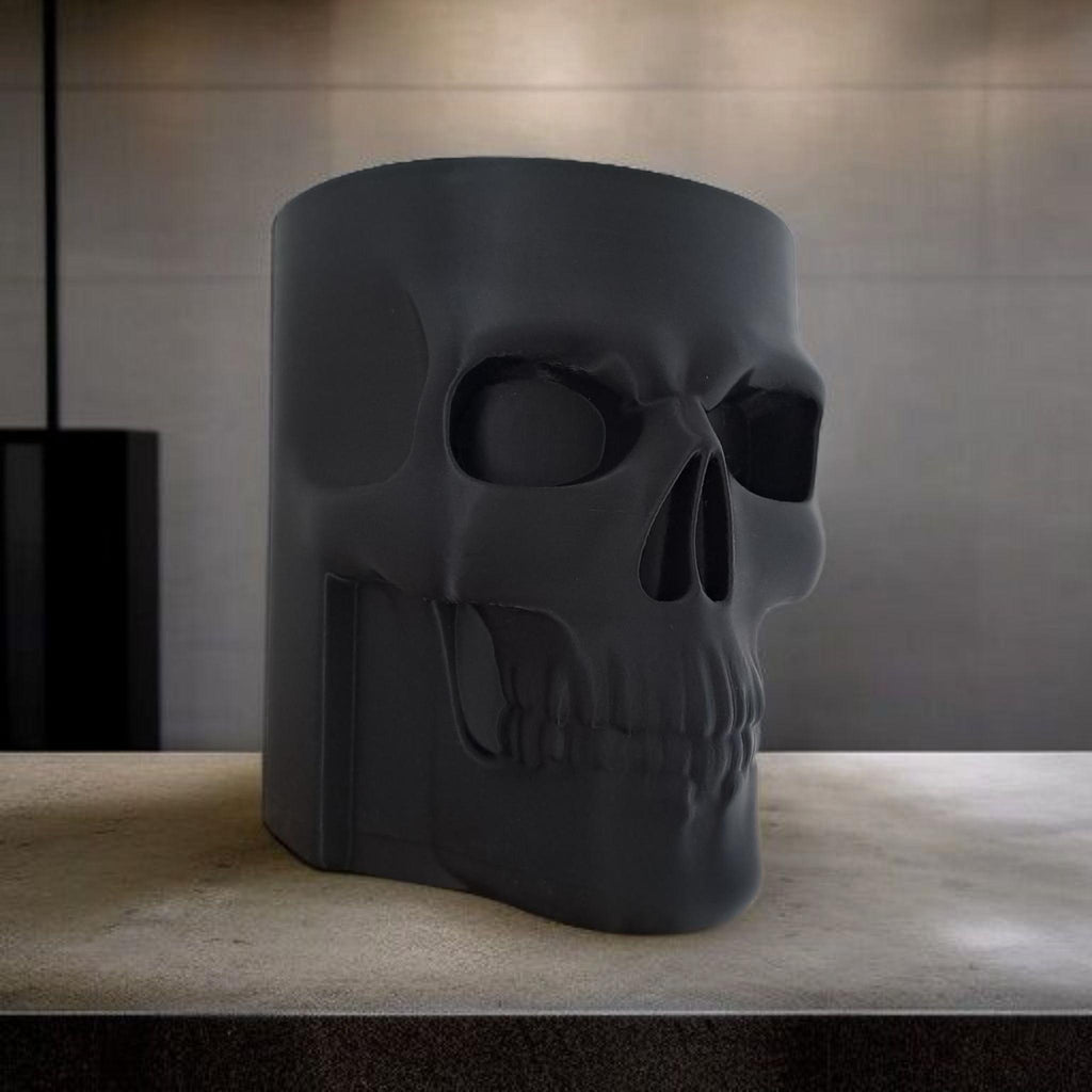 Minimalist Gothic Skull-Shaped Holder