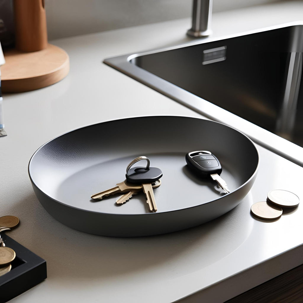 Minimalist & Modern Elliptical Catchall Tray – Stylish, and Versatile