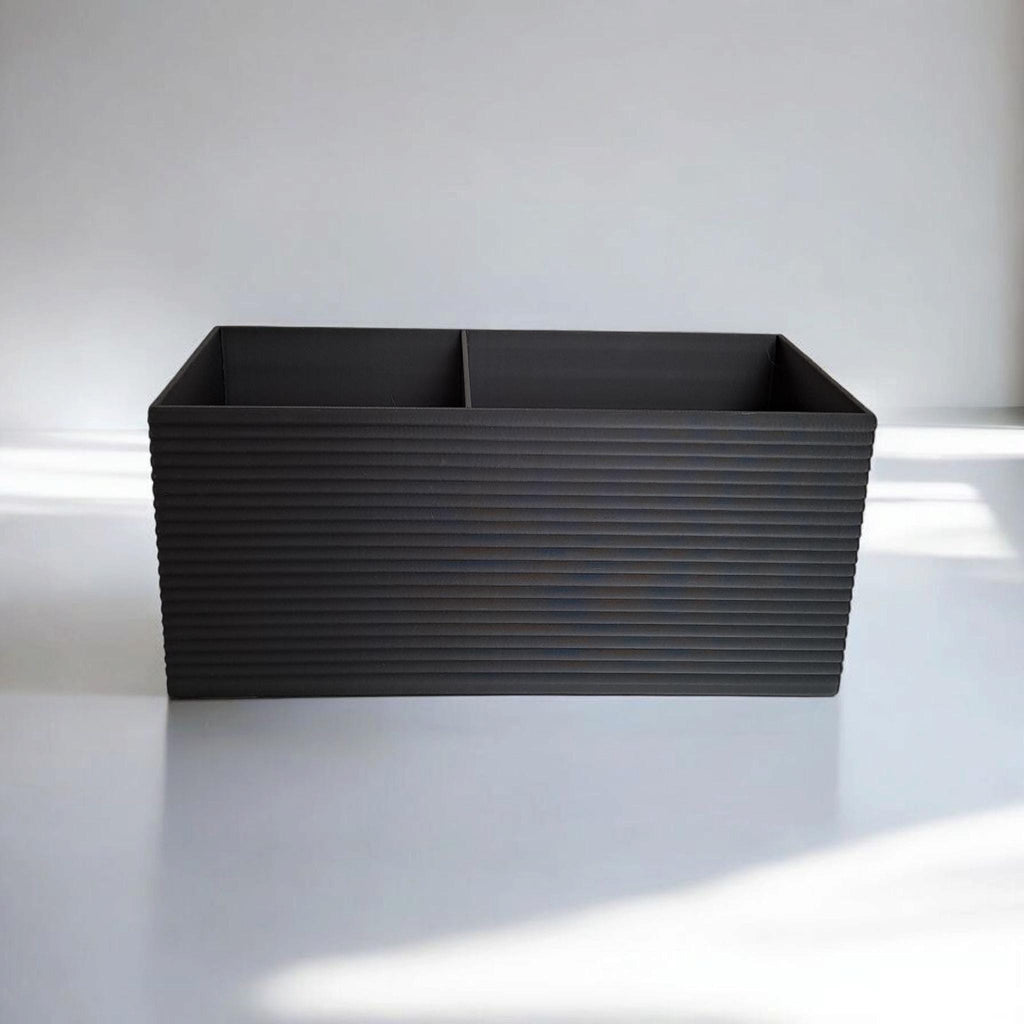 Modern Ribbed Office Organizer – Sleek Function Meets Designer