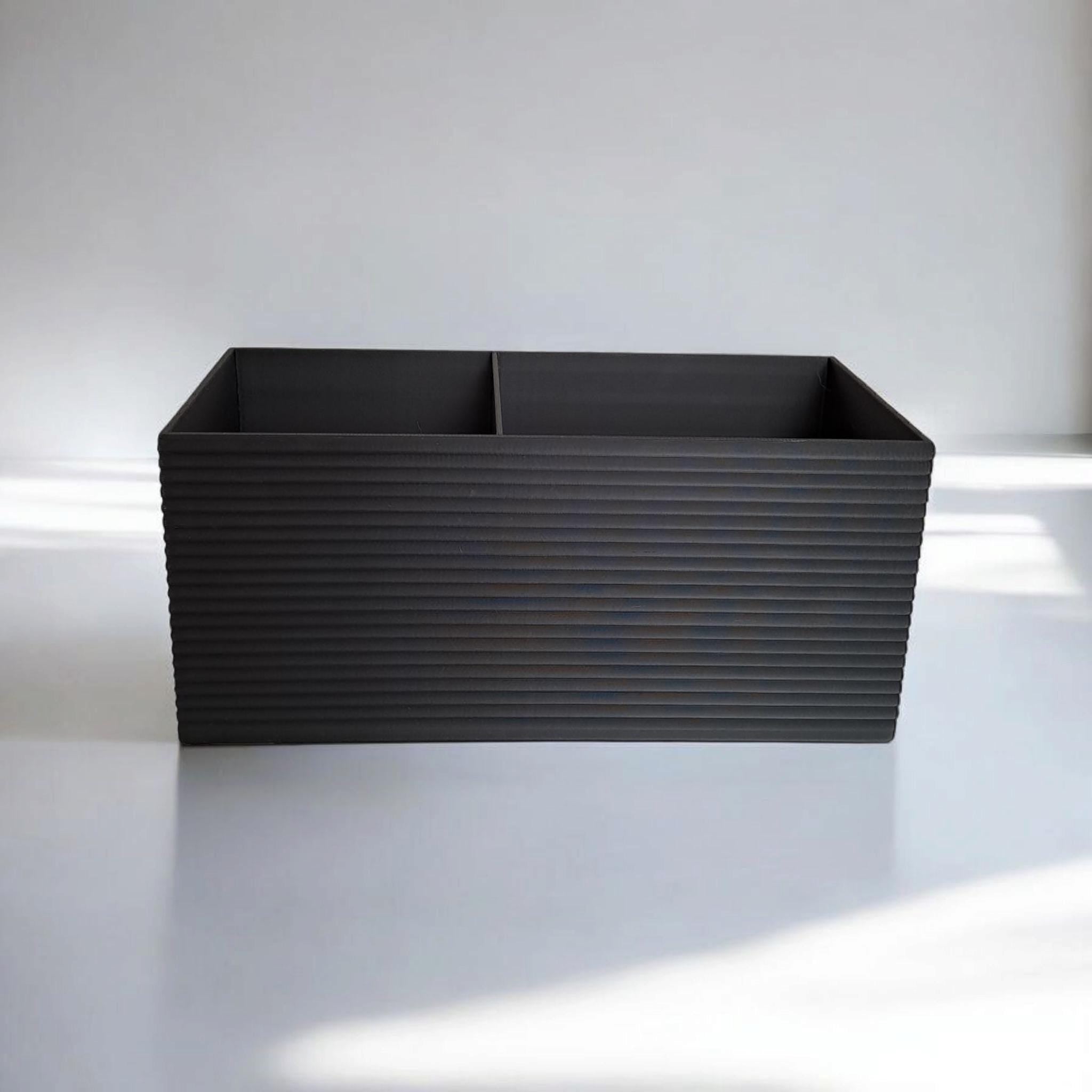 Modern Ribbed Office Organizer – Sleek Function Meets Designer