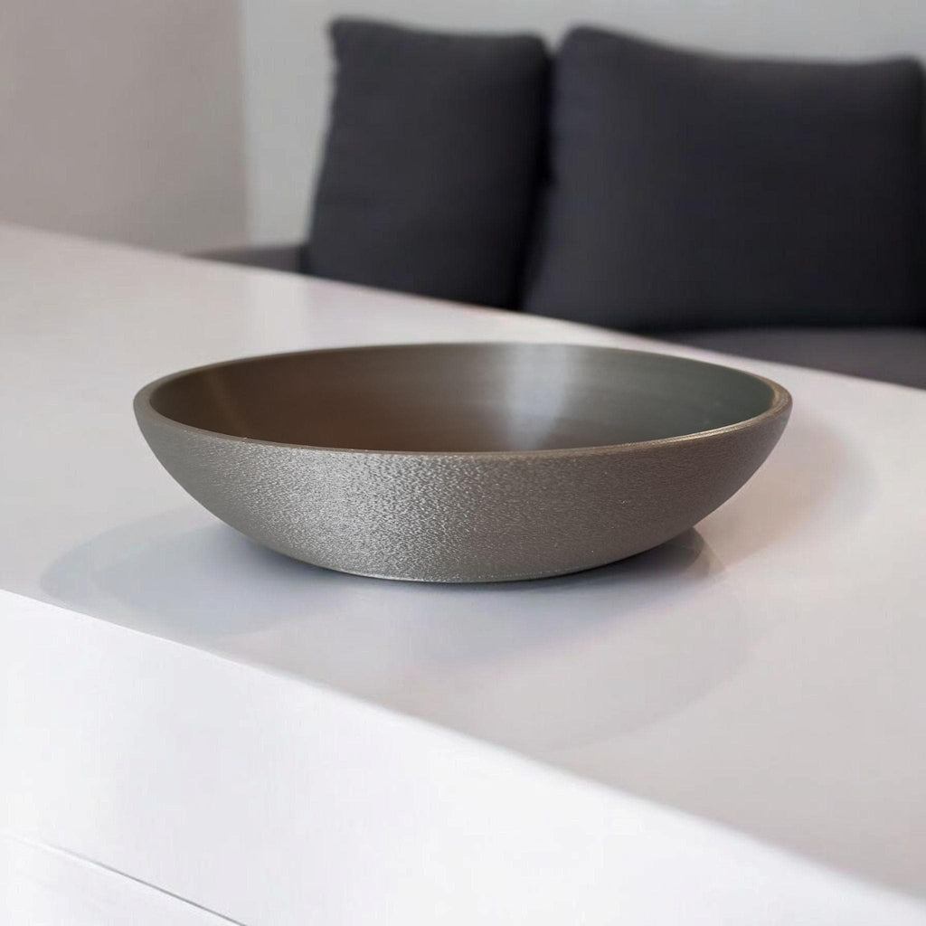 Modern Flat Fuzzy Coin and Key Tray – Minimalist Elegance with a Tactile Twist