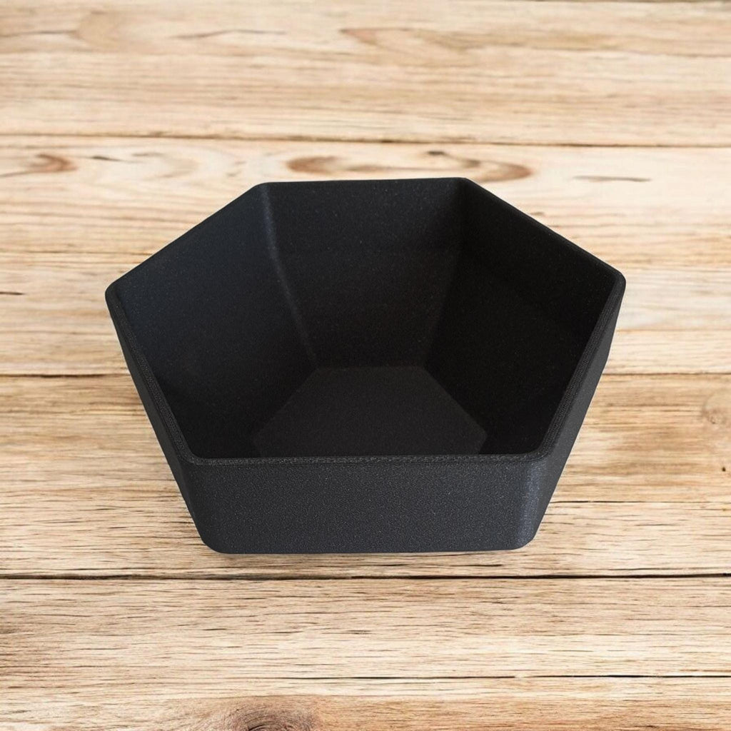 Minimalist Hexagonal Bowl – Geometric Form, Soft Modern Style