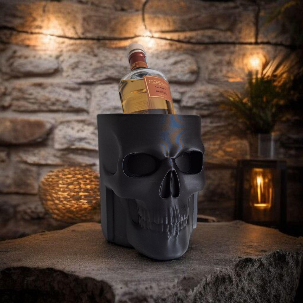 Minimalist Gothic Skull-Shaped Holder