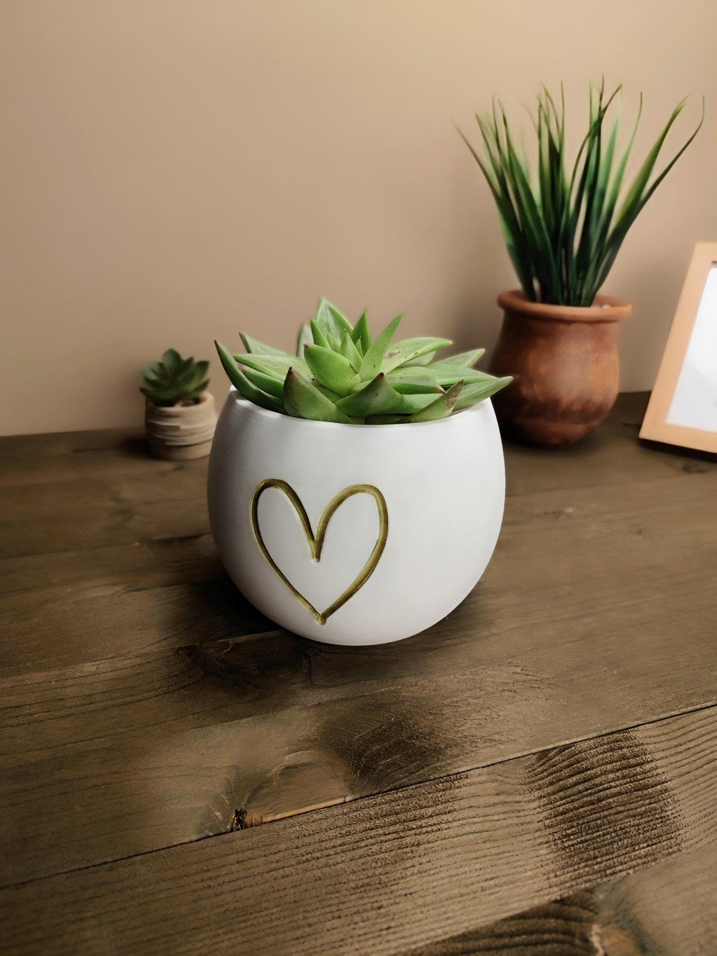Stylish Sweet Heart Plant Pot