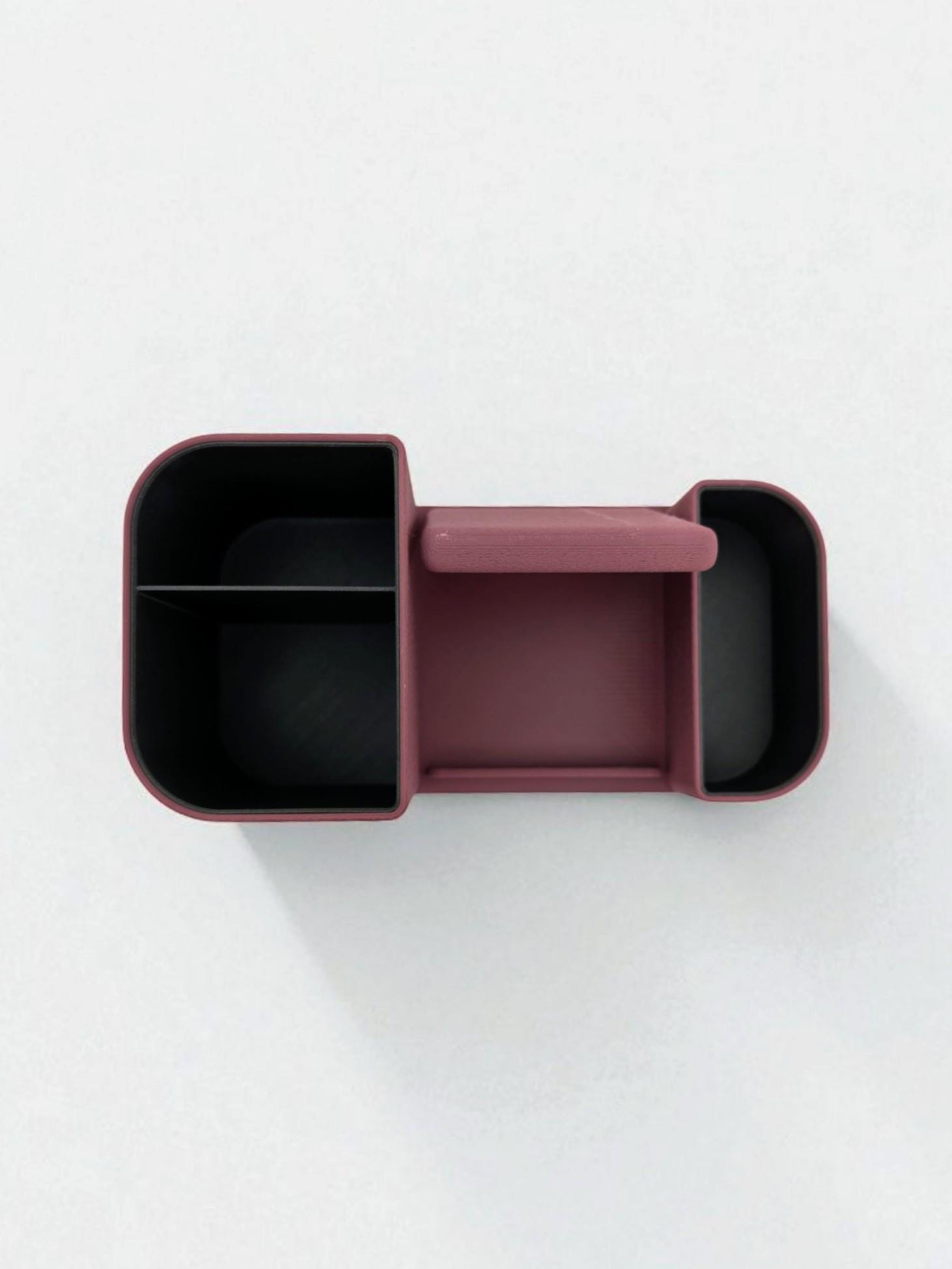 Desk Tidy and Phone Holder – Modern Office Organiser, Multi-Compartment Storage, Gift for Home Office