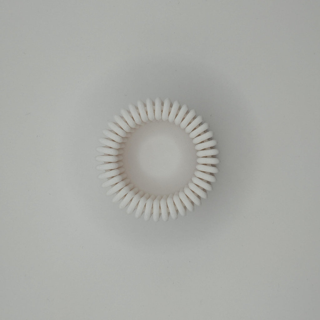 Modern Ribbed Design Candle, Tealight Holders, Set of two.