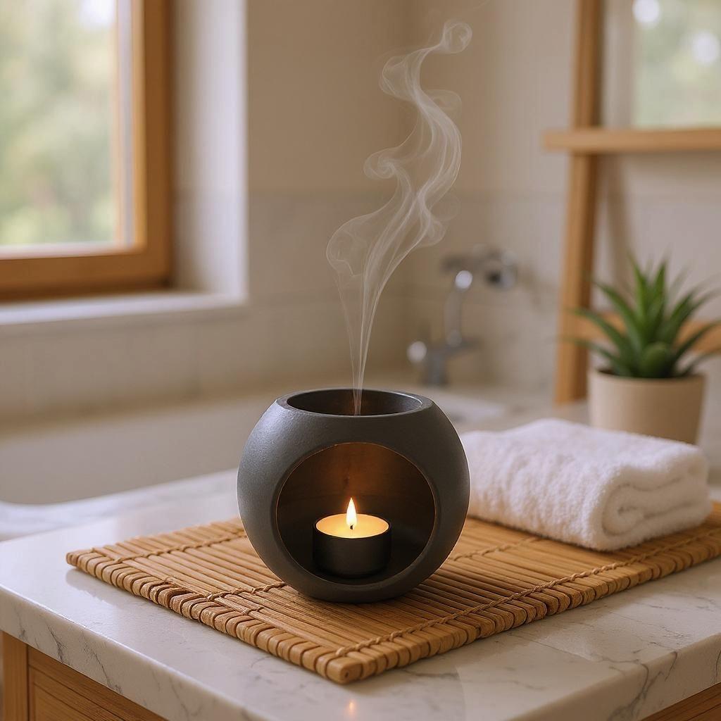 Modern Ball (LED) Tealight Holder